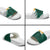 Cameroon Basketball Custom Slide Sandals Come On Indomitable Lions - Wonder Print Shop