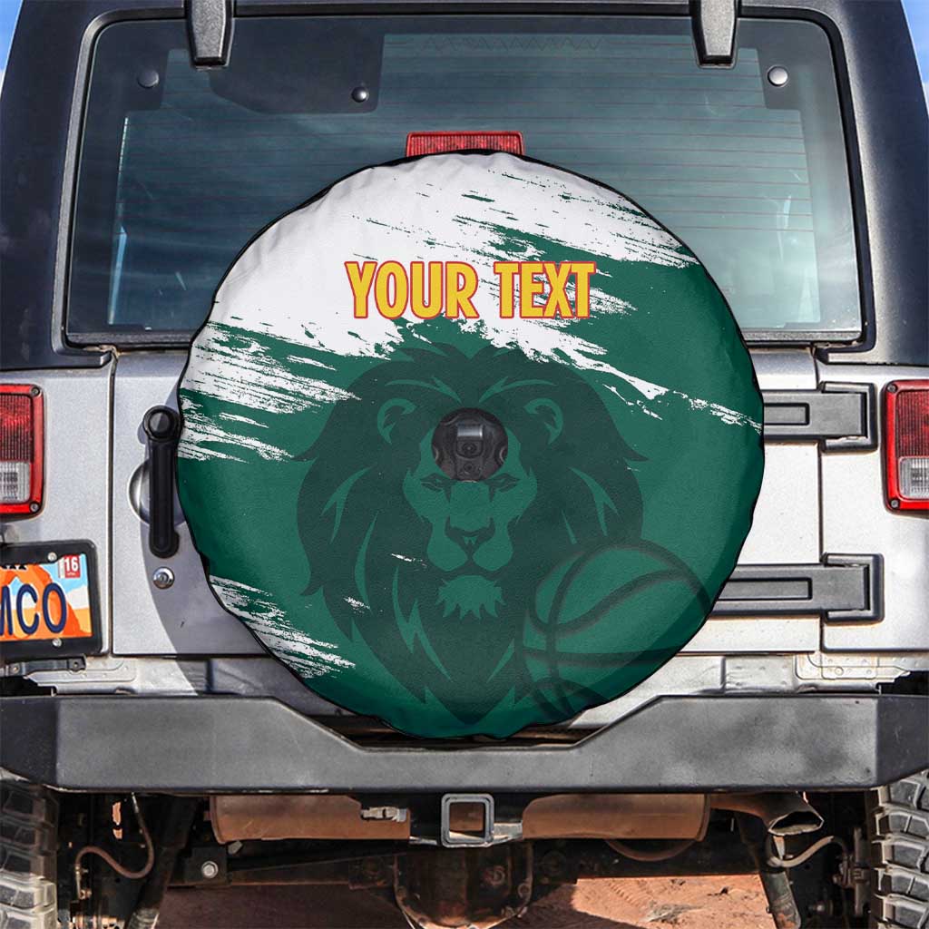 Cameroon Basketball Custom Spare Tire Cover Come On Indomitable Lions - Wonder Print Shop