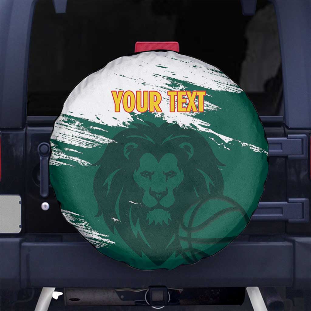 Cameroon Basketball Custom Spare Tire Cover Come On Indomitable Lions - Wonder Print Shop
