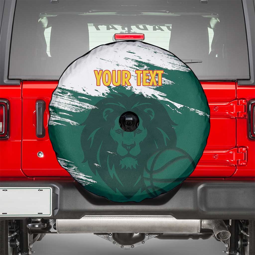 Cameroon Basketball Custom Spare Tire Cover Come On Indomitable Lions - Wonder Print Shop
