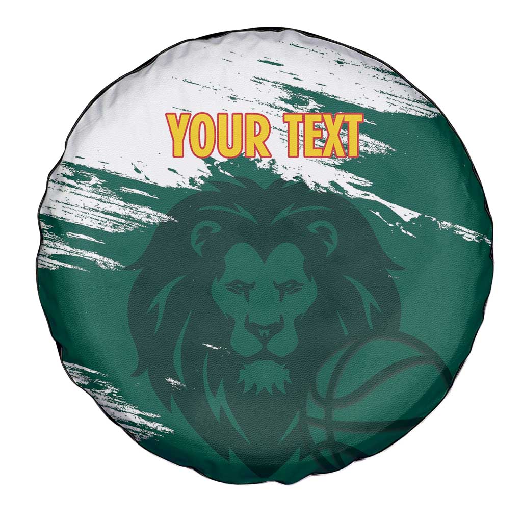 Cameroon Basketball Custom Spare Tire Cover Come On Indomitable Lions - Wonder Print Shop
