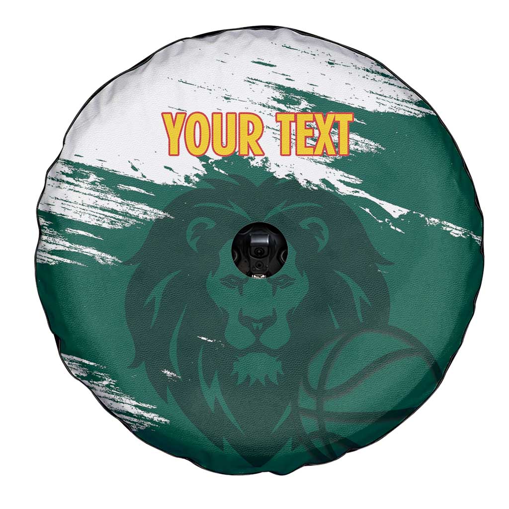 Cameroon Basketball Custom Spare Tire Cover Come On Indomitable Lions - Wonder Print Shop