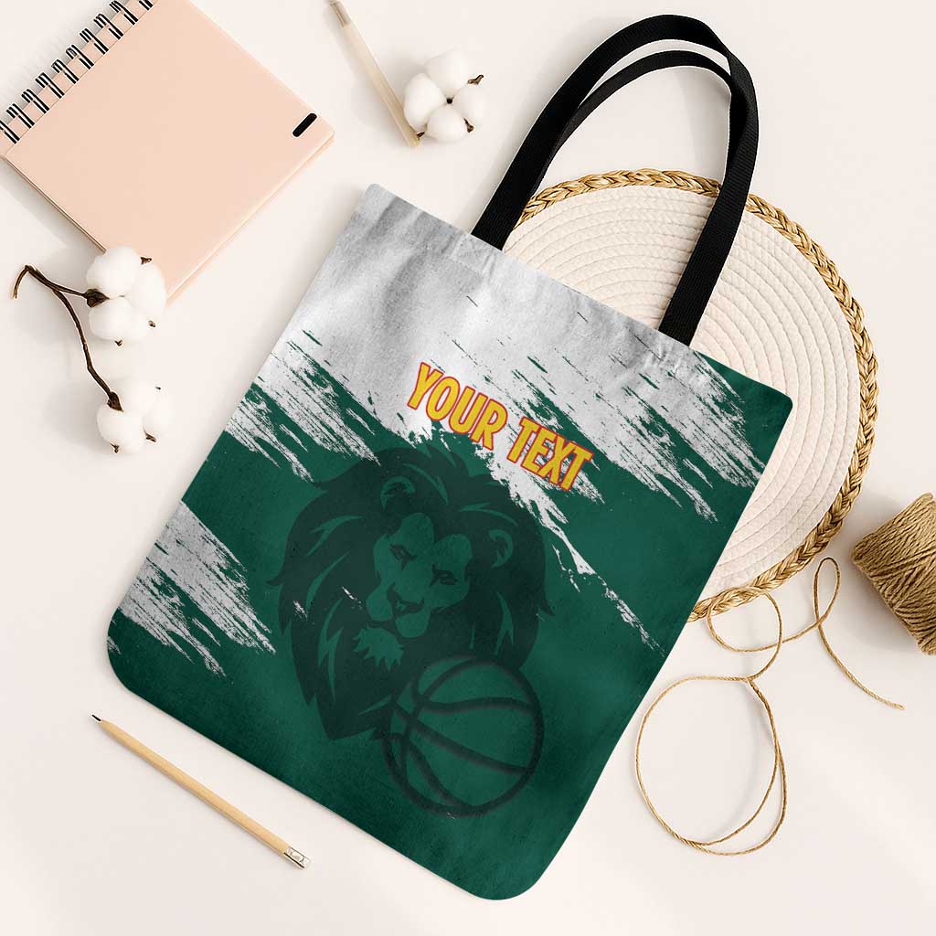 Cameroon Basketball Custom Tote Bag Come On Indomitable Lions - Wonder Print Shop