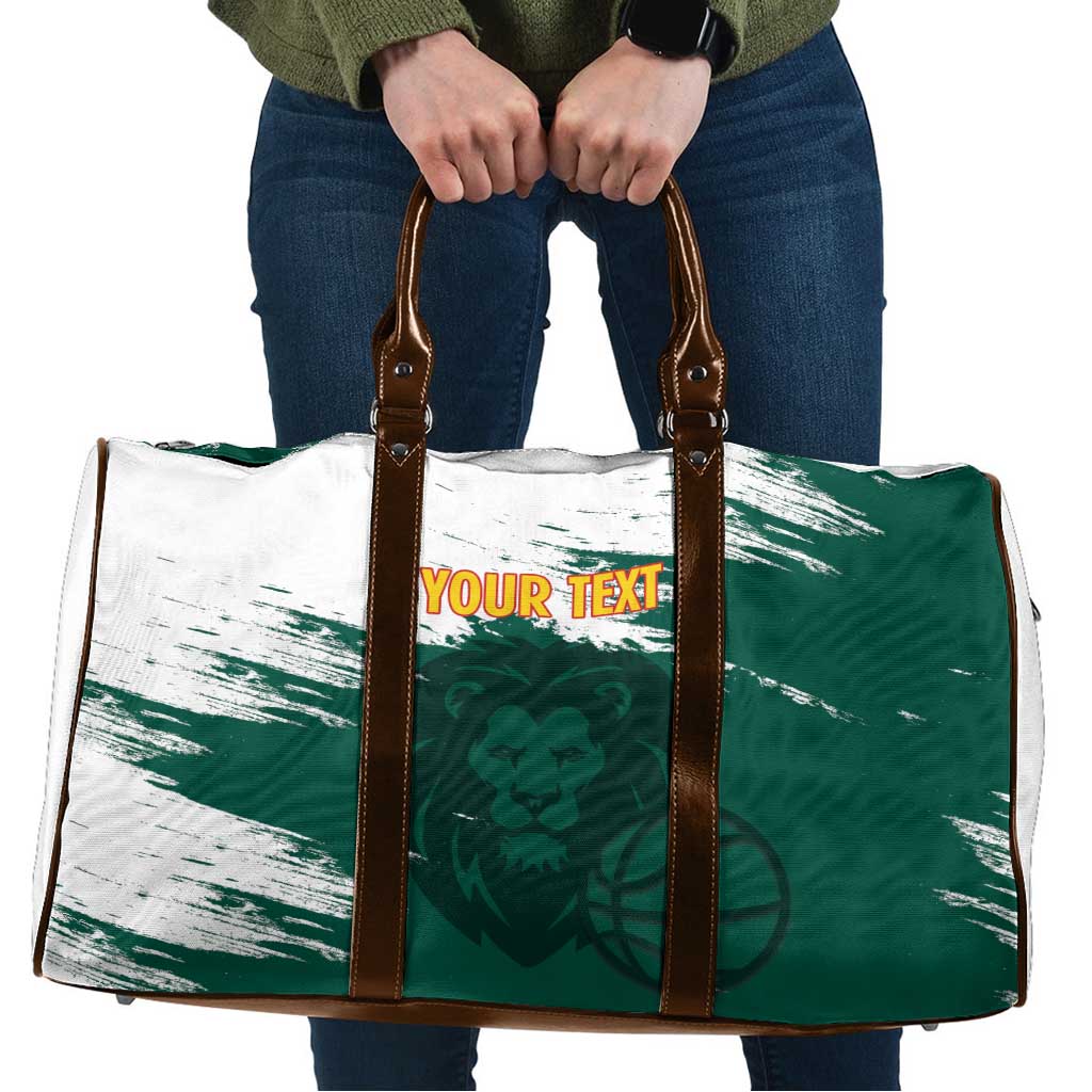 Cameroon Basketball Custom Travel Bag Come On Indomitable Lions - Wonder Print Shop