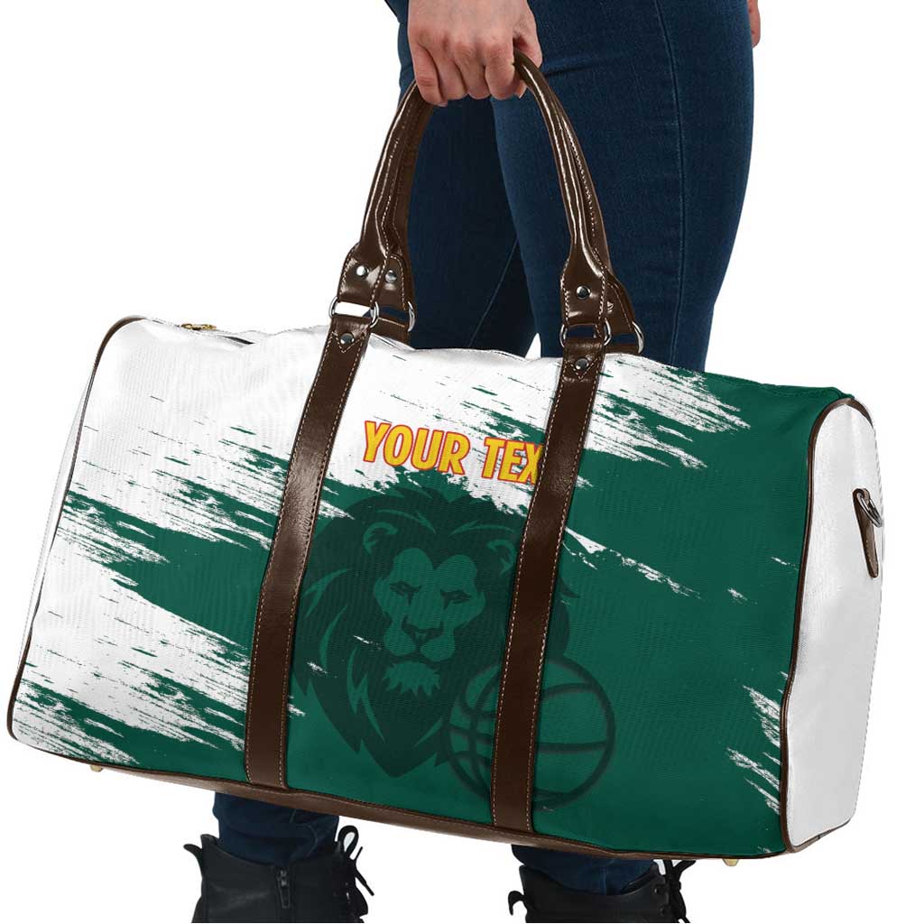 Cameroon Basketball Custom Travel Bag Come On Indomitable Lions - Wonder Print Shop