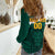 Cameroon Basketball Custom Women Casual Shirt Come On Indomitable Lions - Wonder Print Shop
