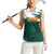 Cameroon Basketball Custom Women Sleeveless Polo Shirt Come On Indomitable Lions - Wonder Print Shop