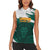 Cameroon Basketball Custom Women Sleeveless Polo Shirt Come On Indomitable Lions - Wonder Print Shop