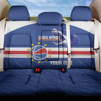 Cape Verde Basketball Custom Back Car Seat Cover Come On Blue Sharks - Wonder Print Shop