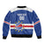 Cape Verde Basketball Custom Bomber Jacket Come On Blue Sharks - Wonder Print Shop