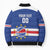 Cape Verde Basketball Custom Bomber Puffer Jacket Come On Blue Sharks - Wonder Print Shop