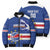 Cape Verde Basketball Custom Bomber Puffer Jacket Come On Blue Sharks - Wonder Print Shop