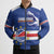 Cape Verde Basketball Custom Bomber Puffer Jacket Come On Blue Sharks - Wonder Print Shop