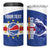 Cape Verde Basketball Custom 4 in 1 Can Cooler Tumbler Come On Blue Sharks - Wonder Print Shop