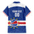 Cape Verde Basketball Custom Family Matching Mermaid Dress and Hawaiian Shirt Come On Blue Sharks - Wonder Print Shop