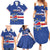 Cape Verde Basketball Custom Family Matching Summer Maxi Dress and Hawaiian Shirt Come On Blue Sharks - Wonder Print Shop