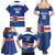 Cape Verde Basketball Custom Family Matching Summer Maxi Dress and Hawaiian Shirt Come On Blue Sharks - Wonder Print Shop