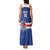Cape Verde Basketball Custom Family Matching Tank Maxi Dress and Hawaiian Shirt Come On Blue Sharks - Wonder Print Shop