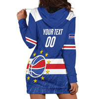 Cape Verde Basketball Custom Hoodie Dress Come On Blue Sharks - Wonder Print Shop
