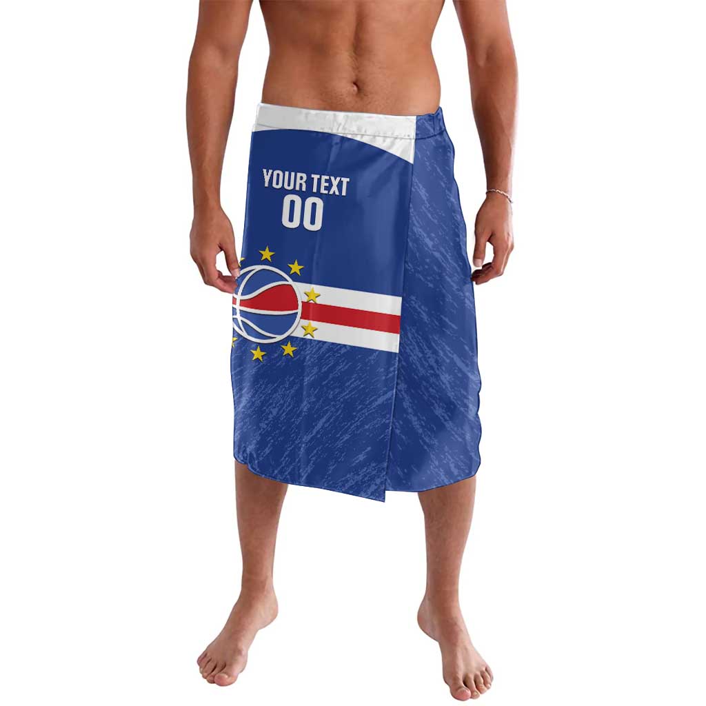 Cape Verde Basketball Custom Lavalava Come On Blue Sharks - Wonder Print Shop