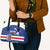 Cape Verde Basketball Custom Leather Bag Come On Blue Sharks - Wonder Print Shop