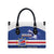 Cape Verde Basketball Custom Leather Bag Come On Blue Sharks - Wonder Print Shop