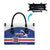 Cape Verde Basketball Custom Leather Bag Come On Blue Sharks - Wonder Print Shop
