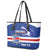 Cape Verde Basketball Custom Leather Tote Bag Come On Blue Sharks - Wonder Print Shop