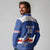 Cape Verde Basketball Custom Long Sleeve Polo Shirt Come On Blue Sharks - Wonder Print Shop