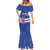 Cape Verde Basketball Custom Mermaid Dress Come On Blue Sharks - Wonder Print Shop
