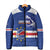 Cape Verde Basketball Custom Padded Jacket Come On Blue Sharks - Wonder Print Shop