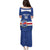 Cape Verde Basketball Custom Puletasi Come On Blue Sharks - Wonder Print Shop