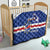 Cape Verde Basketball Custom Quilt Come On Blue Sharks - Wonder Print Shop