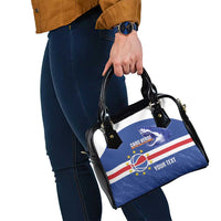 Cape Verde Basketball Custom Shoulder Handbag Come On Blue Sharks - Wonder Print Shop