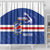 Cape Verde Basketball Custom Shower Curtain Come On Blue Sharks - Wonder Print Shop