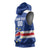 Cape Verde Basketball Custom Sleeveless Hoodie Come On Blue Sharks - Wonder Print Shop