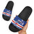 Cape Verde Basketball Custom Slide Sandals Come On Blue Sharks - Wonder Print Shop