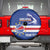 Cape Verde Basketball Custom Spare Tire Cover Come On Blue Sharks - Wonder Print Shop