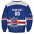 Cape Verde Basketball Custom Sweatshirt Come On Blue Sharks - Wonder Print Shop