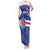 Cape Verde Basketball Custom Tank Maxi Dress Come On Blue Sharks - Wonder Print Shop