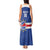 Cape Verde Basketball Custom Tank Maxi Dress Come On Blue Sharks - Wonder Print Shop