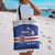 Cape Verde Basketball Custom Tote Bag Come On Blue Sharks - Wonder Print Shop