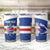 Cape Verde Basketball Custom Tumbler Cup Come On Blue Sharks - Wonder Print Shop
