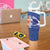 Cape Verde Basketball Custom Tumbler With Handle Come On Blue Sharks - Wonder Print Shop