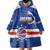 Cape Verde Basketball Custom Wearable Blanket Hoodie Come On Blue Sharks - Wonder Print Shop