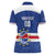 Cape Verde Basketball Custom Women Polo Shirt Come On Blue Sharks - Wonder Print Shop