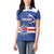 Cape Verde Basketball Custom Women Polo Shirt Come On Blue Sharks - Wonder Print Shop