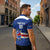Cape Verde Basketball Custom Zipper Polo Shirt Come On Blue Sharks - Wonder Print Shop