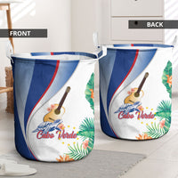 Cavaquinho Cabo Verde Laundry Basket Cape Verdean Instrument Tropical Sea Turtle