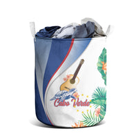 Cavaquinho Cabo Verde Laundry Basket Cape Verdean Instrument Tropical Sea Turtle